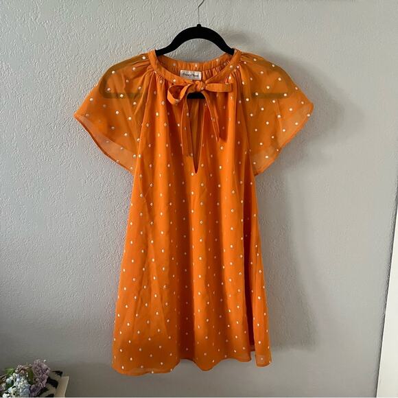 Revolve Privacy Please Miah Orange Mini Dress - Picture 3 of 10